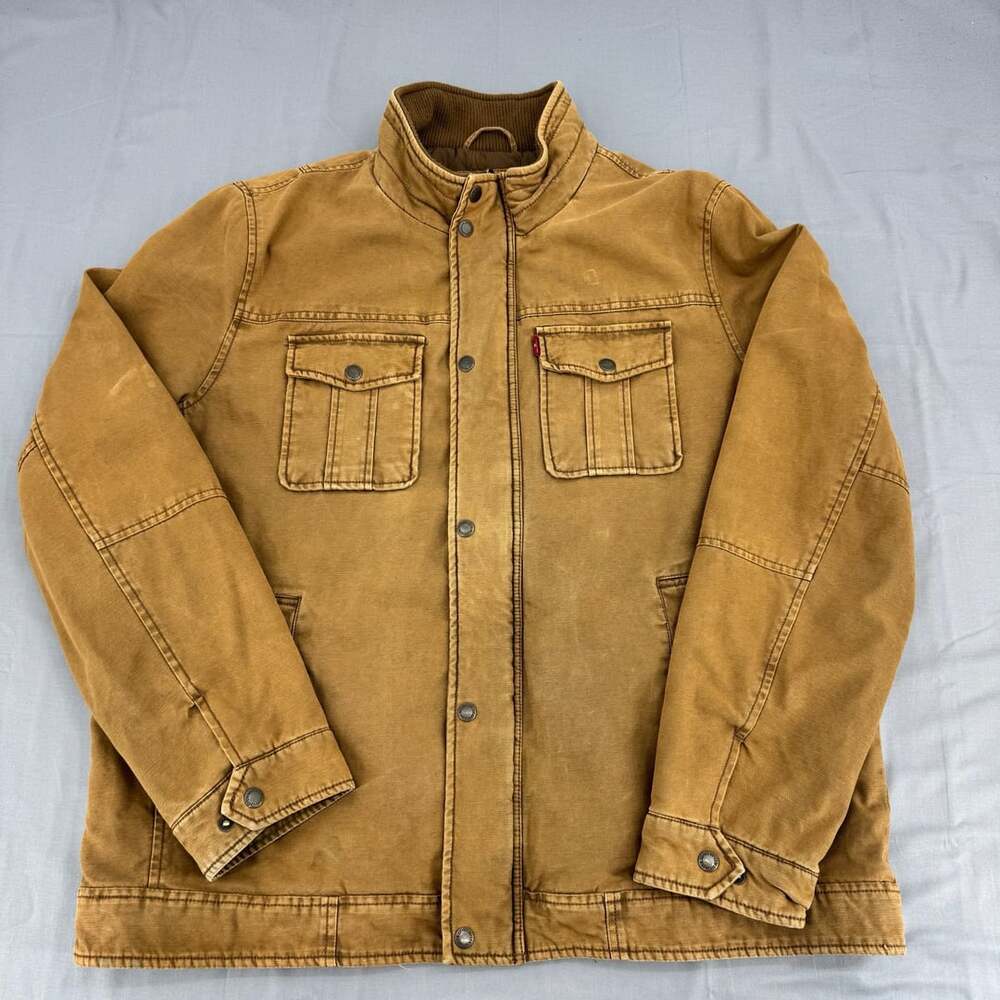 Levi Strauss & Co. Brown Canvas Utility Jacket XL
